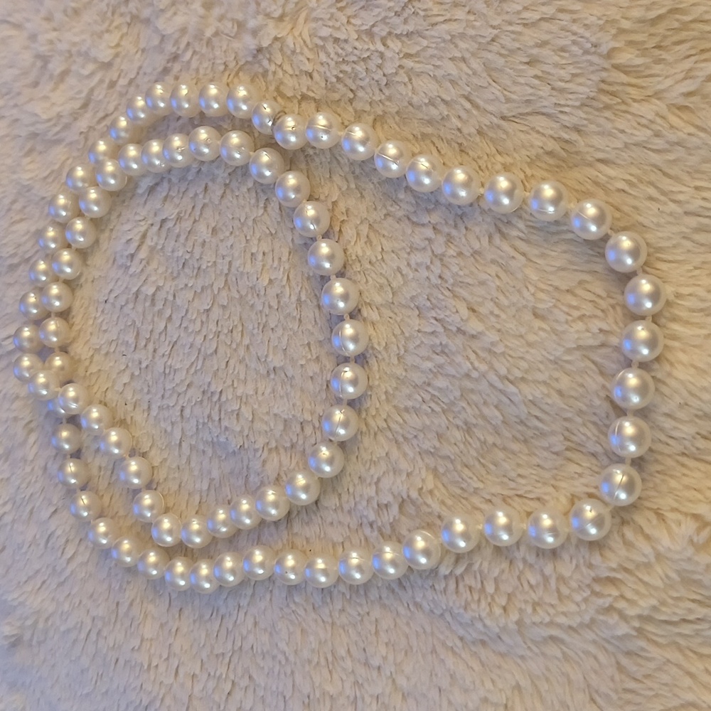 Faux Pearl Necklace
